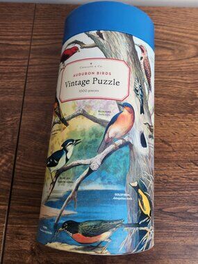 Cavallini & Co Audubon Birds Vintage 1000 Piece Puzzle
